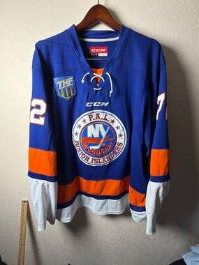 CCM P.A.L. New York Junior Islanders Hockey Jersey #72 sewn Size XL